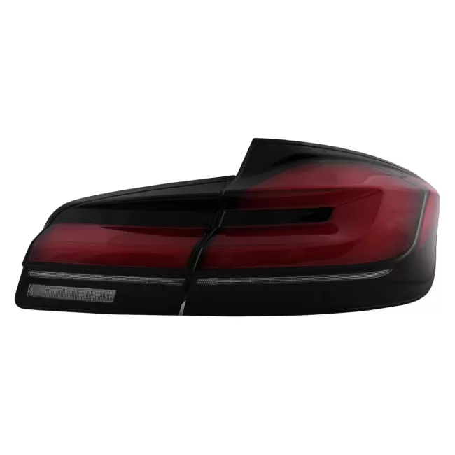 LED Taillights suitable for BMW 5 Series F10 (2011-2017) with Dynamic Sequential Turning Light Upgrade to LCI G30 Design