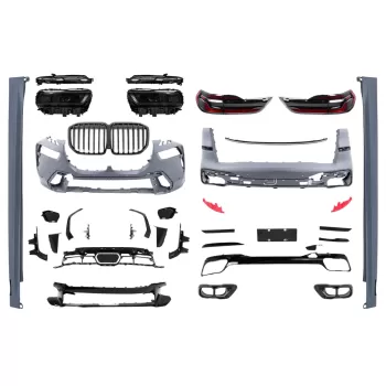 Body Kit suitable for BMW X7 G07 (2018-2022) Conversion to G07 LCI 2023 M Design