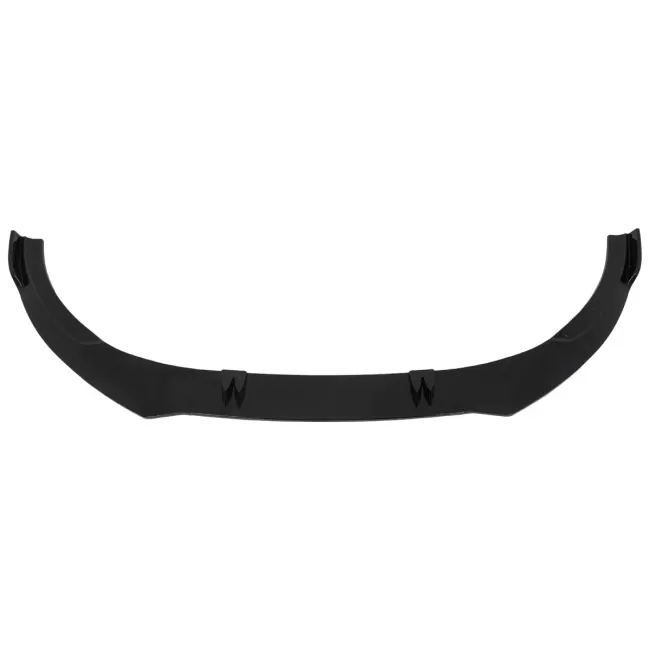 Front Bumper Spoiler Lip suitable for Audi A6 C8 4K (2018-2022) Piano Black