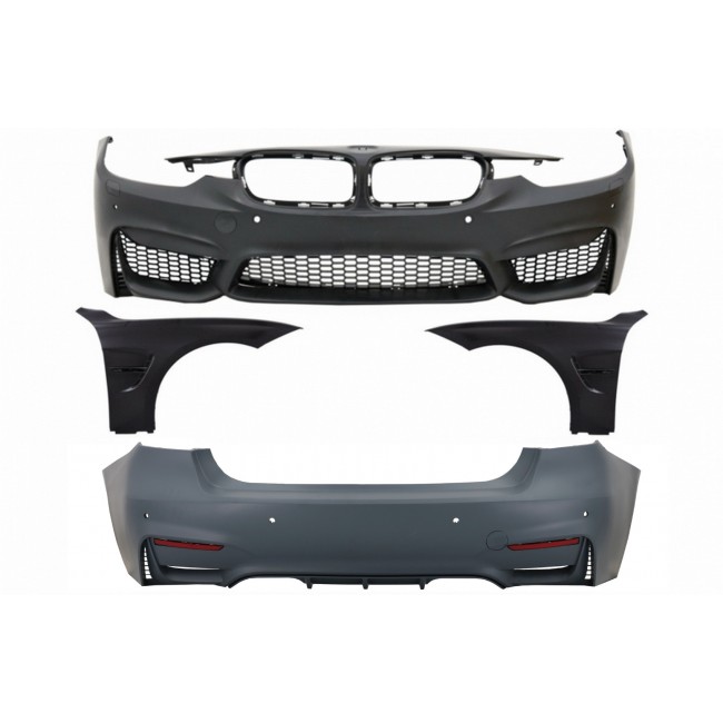 Body Kit suitable for BMW 3 Series F30 (2011-2015) F30 LCI (2016+) M3 Sport Design Bumper Front Fenders