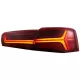 Taillights Full LED suitable for Audi A6 4G C7 Limousine (2011-2014) Red Clear Facelift Design with Sequential Dynamic Turning Lights