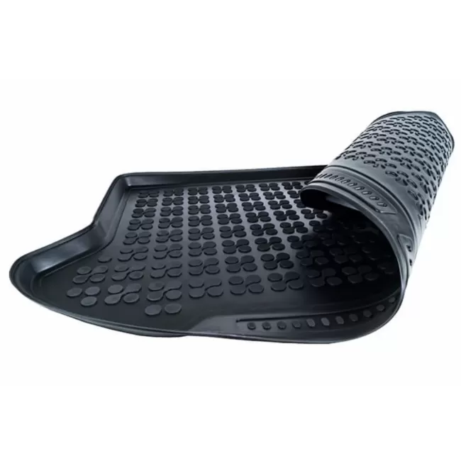 Rubber Trunk Mat Black suitable for VW Tiguan I (2007-2015) 5 Seats