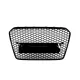 Badgeless Front Grille suitable for Audi A5 8T (2012-2015) RS Design Piano Black