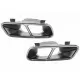 Exhaust Muffler Tips suitable for Mercedes A-Class W176 (2012-2018) CLA W117 C117 (2012-2018) A45 CLA45 Design