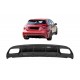 Rear Bumper Valance Diffuser suitable for Mercedes W176 A-Class (2013-2018) A45 Facelift Design Look