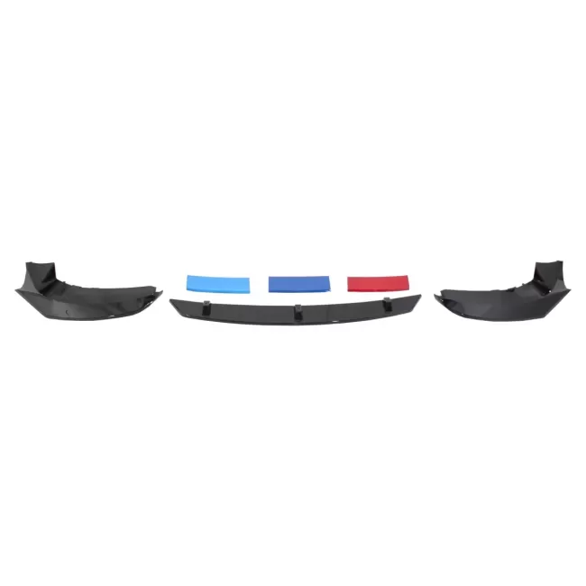 Front Bumper Spoiler suitable for BMW 5 Series G30 G31 Limousine Touring (2017-up) M5 Design Piano Black
