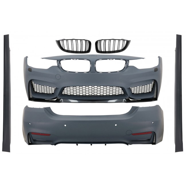 Body Kit with Central Grilles suitable for BMW 4 Series F36 Gran Coupe (2013-03.2019) M4 Look