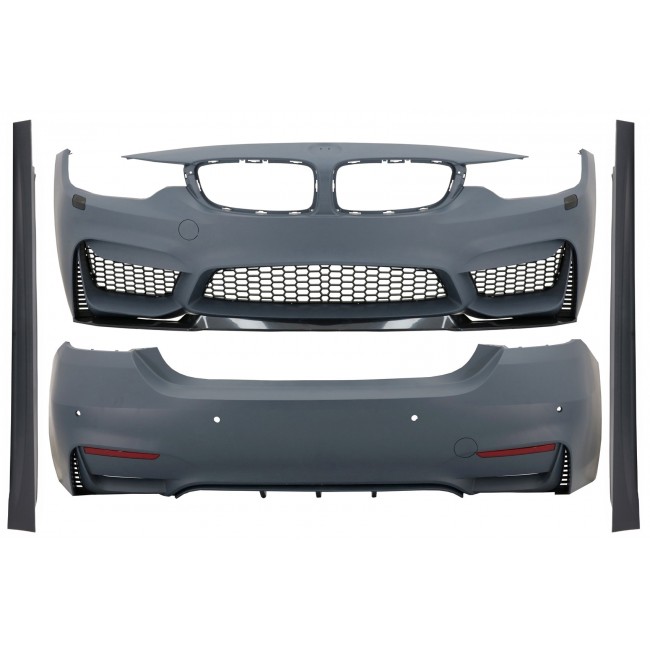 Body Kit with Central Grilles suitable for BMW 4 Series F36 Gran Coupe (2013-03.2019) M4 Look