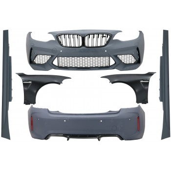 Body Kit suitable for BMW 2 Series F22 Coupe F23 Cabrio (2014-2017) M2C Design