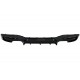 Rear Bumper Spoiler Valance Diffuser Twin Double Outlet suitable for BMW 1 Series F20 F21 LCI (2015-2019) Piano Black