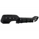 Rear Bumper Spoiler Valance Diffuser Twin Double Outlet suitable for BMW 1 Series F20 F21 LCI (2015-2019) Piano Black