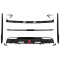 Aero Body Kit Extension suitable for Tesla Model 3 (2023-up) Bumper Lip Air Diffuser Piano Black