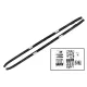 Decorative Roof Rails suitable for Land Range Rover Evoque L538 (2011-2018) Piano Black