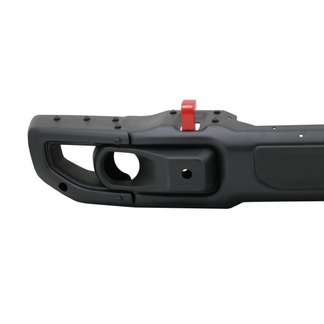Metal Front Bumper suitable for Jeep Wrangler JL (2018-Up) 10th Anniversary Hard Rock Style