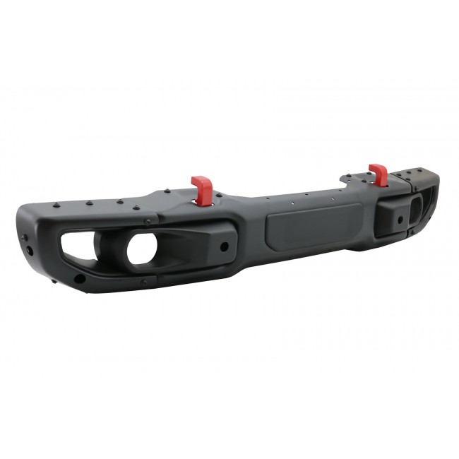 Metal Front Bumper suitable for Jeep Wrangler JL (2018-Up) 10th Anniversary Hard Rock Style