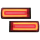 LED Taillights Light Bar suitable for Mercedes G-Class W463 (2008-2017) Facelift 2018 Design Dynamic Sequential Turning Lights Smoke Red
