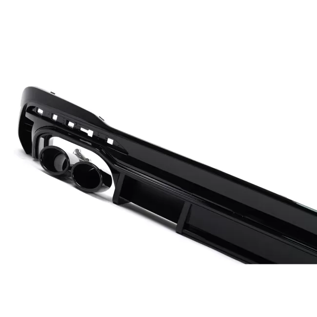 Rear Bumper Valance Diffuser suitable for Audi A4 B9 8W Facelift (2020-) only S-line RS Design