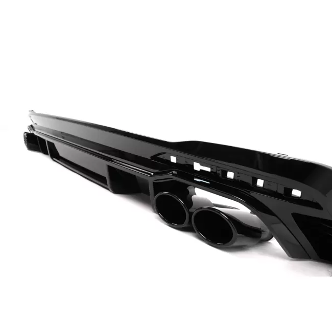 Rear Bumper Valance Diffuser suitable for Audi A4 B9 8W Facelift (2020-) only S-line RS Design