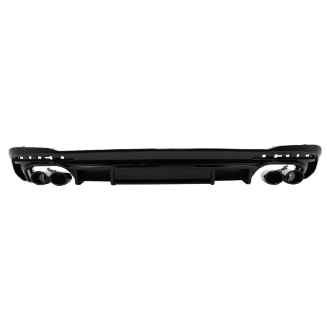 Rear Bumper Valance Diffuser suitable for Audi A4 B9 8W Facelift (2020-) only S-line RS Design