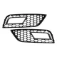 Fog Lamp Covers suitable for Audi A4 B8 Facelift (2012-2015) RS4 Design Black