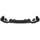 Rear Bumper Valance Air Diffuser suitable for Audi A5 F5 Facelift S-Line (2020-Up) Piano Black