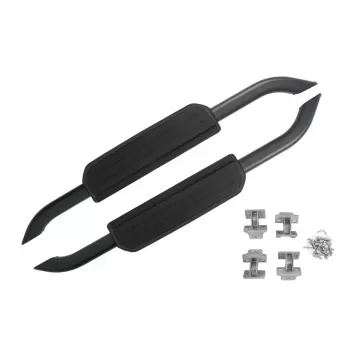 Running Boards Side Steps suitable for Land Rover Defender L663 90 (2020-up) Black Edition