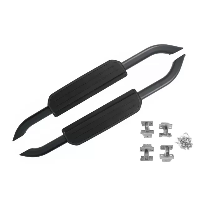 Running Boards Side Steps suitable for Land Rover Defender L663 90 (2020-up) Black Edition