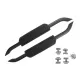 Running Boards Side Steps suitable for Land Rover Defender L663 90 (2020-up) Black Edition