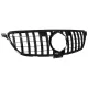 Front Grille suitable for Mercedes GLE Coupe C292 (2015-2018) GLE W166 SUV (2015-2018) GT-R Panamericana Design Piano Black