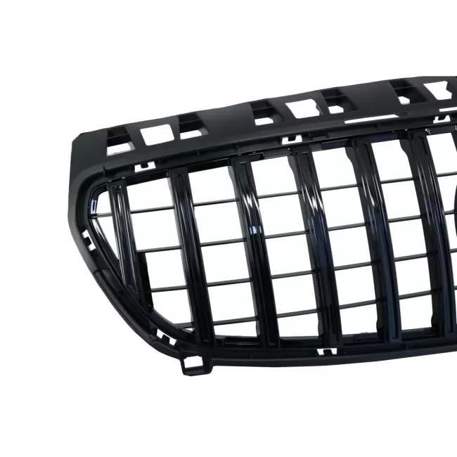 Central Grille suitable for Mercedes A-Class W176 (2012-08.2015) A45 GT-R Panamericana Design All Black
