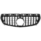Central Grille suitable for Mercedes A-Class W176 (2012-08.2015) A45 GT-R Panamericana Design All Black