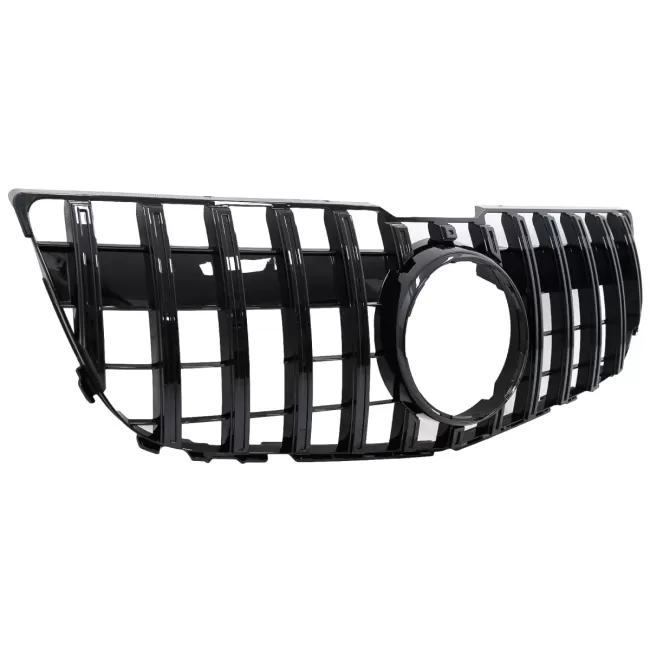 Front Grille suitable for Mercedes GLK-Class X204 Facelift (2013-2015) GT-R Panamericana Design Piano Black