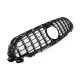 Central Grille suitable for Mercedes E-Class Facelift W213 S213 C238 A238 Sport Line (2020-Up) GT-R Panamericana Design Chrome