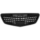Front Grille suitable for Mercedes S-Class W221 Facelift (2010-2013) Vertical Design Piano Black