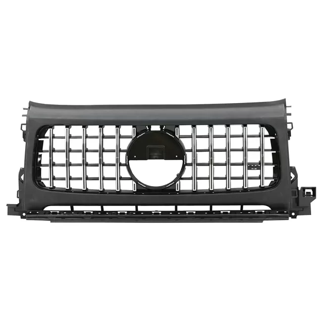 Front Grille with Headlights Covers suitable for Mercedes G-Class W464 W463A G63 AMG (06.2018-Up) GT-R Panamericana Design