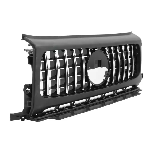 Front Grille with Headlights Covers suitable for Mercedes G-Class W464 W463A G63 AMG (06.2018-Up) GT-R Panamericana Design