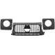 Front Grille with Headlights Covers suitable for Mercedes G-Class W464 W463A G63 AMG (06.2018-Up) GT-R Panamericana Design