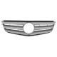 Front Grille suitable for Mercedes C-Class W204 S204 Limousine Station Wagon (2007-2014) Sport Silver