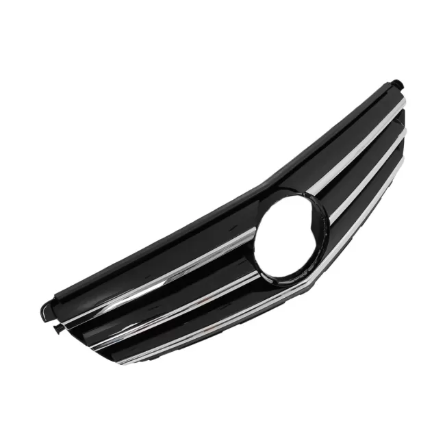 Front Grille suitable for Mercedes C-Class W204 S204 Limousine Station Wagon (2007-2014) Piano Black