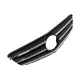 Front Grille suitable for Mercedes C-Class W204 S204 Limousine Station Wagon (2007-2014) Piano Black