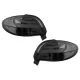 LED Taillights suitable for Peugeot 206 HatchBack 3 / 5 Doors (1998-2004) Black Smoke
