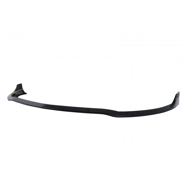 Front Bumper Spoiler Lip suitable for Mercedes S-Class W223 Limousine Sport Line (2020-up) Piano Black