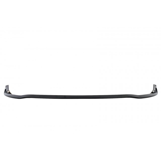 Front Bumper Spoiler Lip suitable for Mercedes S-Class W223 Limousine Sport Line (2020-up) Piano Black