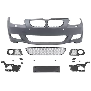 Front Bumper suitable for BMW 3 Series E92 E93 (2006-2009) Non-LCI Coupe Cabrio M-Technik Look