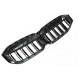 Central Kidney Grilles suitable for BMW 3 Series G20 Sedan G21 Touring LCI (2023-2025) Double Stripe M Design Piano Black