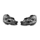 LED DRL Bi-Xenon Headlights suitable for Mercedes C-Class W204 Facelift (2011-2014)
