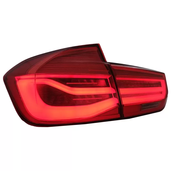 LED Taillights Conversion to LCI Design suitable for BMW 3 Series F30 Pre LCI LCI (2011-2019) Red Clear with Dynamic Sequential Turning Light
