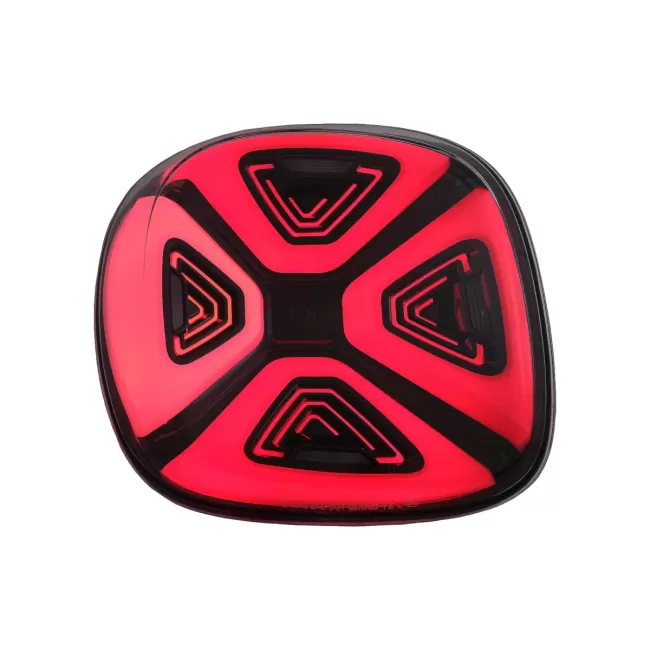Full LED Taillights suitable for Smart ForTwo C453 A453 ForFour W453 (2014-2019) Dynamic Start-up Display Red Clear