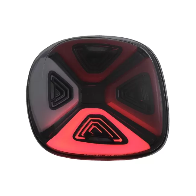 Full LED Taillights suitable for Smart ForTwo C453 A453 ForFour W453 (2014-2019) Dynamic Start-up Display Red Clear