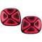 Full LED Taillights suitable for Smart ForTwo C453 A453 ForFour W453 (2014-2019) Dynamic Start-up Display Red Clear